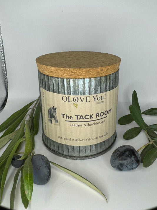 The Tack Room with notes of Leather & Sandalwood